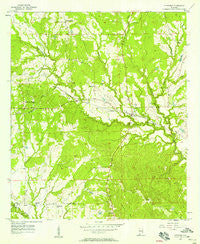 Pittsview Alabama Historical topographic map, 1:24000 scale, 7.5 X 7.5 Minute, Year 1957