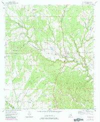 Pittsview Alabama Historical topographic map, 1:24000 scale, 7.5 X 7.5 Minute, Year 1957