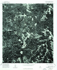Plantersville SE Alabama Historical topographic map, 1:24000 scale, 7.5 X 7.5 Minute, Year 1975