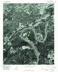 Ragland Alabama Historical topographic map, 1:24000 scale, 7.5 X 7.5 Minute, Year 1975