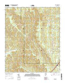 Ralph Alabama Current topographic map, 1:24000 scale, 7.5 X 7.5 Minute, Year 2014