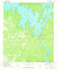 Red Hill Alabama Historical topographic map, 1:24000 scale, 7.5 X 7.5 Minute, Year 1971