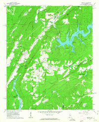 Remlap Alabama Historical topographic map, 1:24000 scale, 7.5 X 7.5 Minute, Year 1960