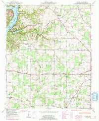 Ripley Alabama Historical topographic map, 1:24000 scale, 7.5 X 7.5 Minute, Year 1948