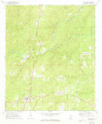 Rockford Alabama Historical topographic map, 1:24000 scale, 7.5 X 7.5 Minute, Year 1971