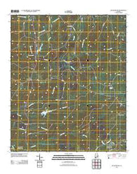 Rockford SW Alabama Historical topographic map, 1:24000 scale, 7.5 X 7.5 Minute, Year 2011