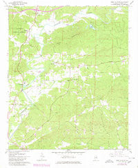 Ross Mountain Alabama Historical topographic map, 1:24000 scale, 7.5 X 7.5 Minute, Year 1967