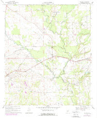 Safford Alabama Historical topographic map, 1:24000 scale, 7.5 X 7.5 Minute, Year 1968