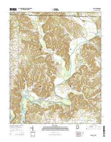 Salem Alabama Current topographic map, 1:24000 scale, 7.5 X 7.5 Minute, Year 2014