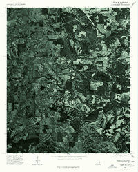 Selma NW Alabama Historical topographic map, 1:24000 scale, 7.5 X 7.5 Minute, Year 1975