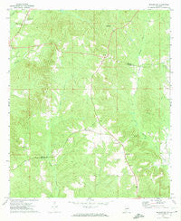 Skinnerton Alabama Historical topographic map, 1:24000 scale, 7.5 X 7.5 Minute, Year 1971