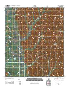 Sprott Alabama Historical topographic map, 1:24000 scale, 7.5 X 7.5 Minute, Year 2011