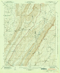 Sulphur Springs Alabama Historical topographic map, 1:24000 scale, 7.5 X 7.5 Minute, Year 1947