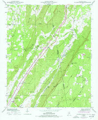 Sulphur Springs Alabama Historical topographic map, 1:24000 scale, 7.5 X 7.5 Minute, Year 1946
