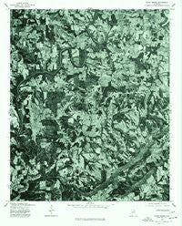 Susan Moore Alabama Historical topographic map, 1:24000 scale, 7.5 X 7.5 Minute, Year 1975