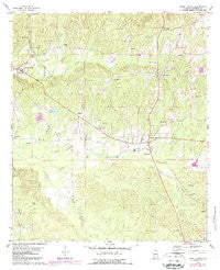 Sweet Water Alabama Historical topographic map, 1:24000 scale, 7.5 X 7.5 Minute, Year 1978