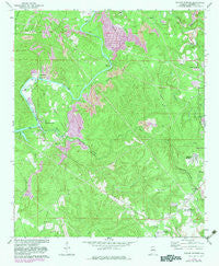 Sylvan Springs Alabama Historical topographic map, 1:24000 scale, 7.5 X 7.5 Minute, Year 1971