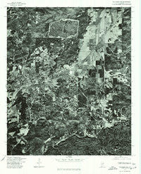Talladega NE Alabama Historical topographic map, 1:24000 scale, 7.5 X 7.5 Minute, Year 1975