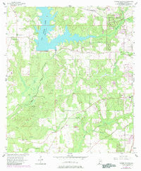 Tanner Williams Alabama Historical topographic map, 1:24000 scale, 7.5 X 7.5 Minute, Year 1957