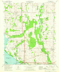 Tanner Alabama Historical topographic map, 1:24000 scale, 7.5 X 7.5 Minute, Year 1963