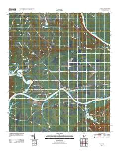 Tasso Alabama Historical topographic map, 1:24000 scale, 7.5 X 7.5 Minute, Year 2011