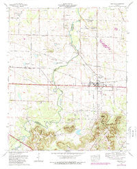 Town Creek Alabama Historical topographic map, 1:24000 scale, 7.5 X 7.5 Minute, Year 1974