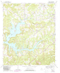 Trimble Alabama Historical topographic map, 1:24000 scale, 7.5 X 7.5 Minute, Year 1969