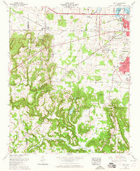 Trinity Alabama Historical topographic map, 1:24000 scale, 7.5 X 7.5 Minute, Year 1963