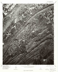 Vandiver Alabama Historical topographic map, 1:24000 scale, 7.5 X 7.5 Minute, Year 1975