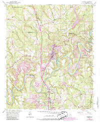 Warrior Alabama Historical topographic map, 1:24000 scale, 7.5 X 7.5 Minute, Year 1951