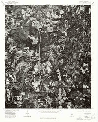 Warrior Alabama Historical topographic map, 1:24000 scale, 7.5 X 7.5 Minute, Year 1975