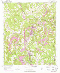 Warrior Alabama Historical topographic map, 1:24000 scale, 7.5 X 7.5 Minute, Year 1951
