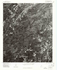 Wattsville Alabama Historical topographic map, 1:24000 scale, 7.5 X 7.5 Minute, Year 1975