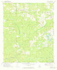 Waverly Alabama Historical topographic map, 1:24000 scale, 7.5 X 7.5 Minute, Year 1971