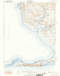 Weeks Bay Alabama Historical topographic map, 1:62500 scale, 15 X 15 Minute, Year 1941