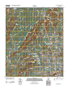 Wellington Alabama Historical topographic map, 1:24000 scale, 7.5 X 7.5 Minute, Year 2011
