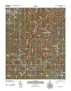 West Blocton East Alabama Historical topographic map, 1:24000 scale, 7.5 X 7.5 Minute, Year 2011