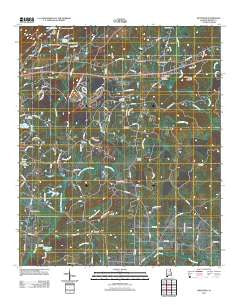 Westover Alabama Historical topographic map, 1:24000 scale, 7.5 X 7.5 Minute, Year 2011