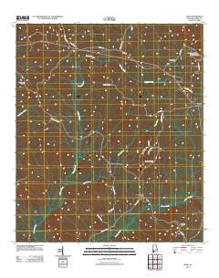 Winn Alabama Historical topographic map, 1:24000 scale, 7.5 X 7.5 Minute, Year 2011