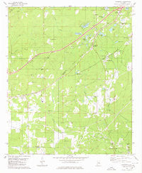 Woodstock Alabama Historical topographic map, 1:24000 scale, 7.5 X 7.5 Minute, Year 1980