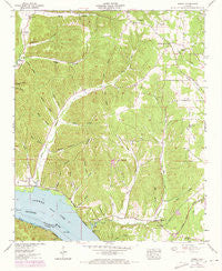 Wright Alabama Historical topographic map, 1:24000 scale, 7.5 X 7.5 Minute, Year 1953
