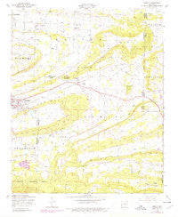 Abbott Arkansas Historical topographic map, 1:24000 scale, 7.5 X 7.5 Minute, Year 1948