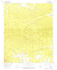 Acorn Arkansas Historical topographic map, 1:24000 scale, 7.5 X 7.5 Minute, Year 1958