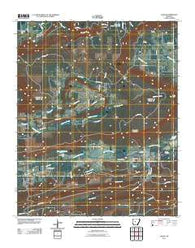 Adona Arkansas Historical topographic map, 1:24000 scale, 7.5 X 7.5 Minute, Year 2011