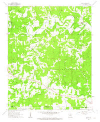 Agnos Arkansas Historical topographic map, 1:24000 scale, 7.5 X 7.5 Minute, Year 1962