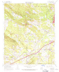 Alexander Arkansas Historical topographic map, 1:24000 scale, 7.5 X 7.5 Minute, Year 1961