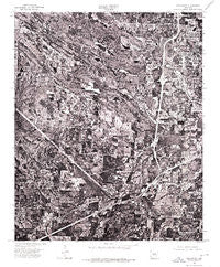 Alexander Arkansas Historical topographic map, 1:24000 scale, 7.5 X 7.5 Minute, Year 1975