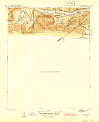 Almond Arkansas Historical topographic map, 1:31680 scale, 7.5 X 7.5 Minute, Year 1942
