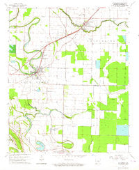 Altheimer Arkansas Historical topographic map, 1:24000 scale, 7.5 X 7.5 Minute, Year 1964