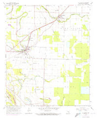 Altheimer Arkansas Historical topographic map, 1:24000 scale, 7.5 X 7.5 Minute, Year 1964